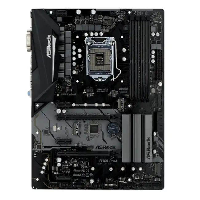 Материнская плата ASRock B360 Pro4 B360 PRO4 (ATX, LGA 1151)