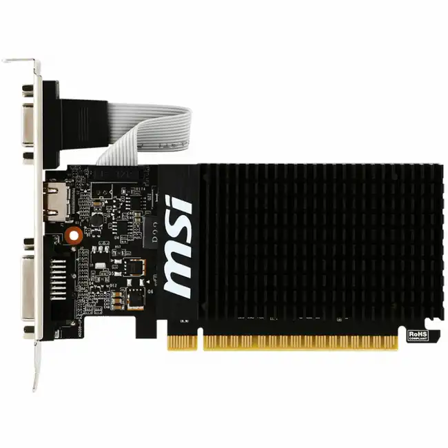 Видеокарта MSI GT 710 2GD3H LP GT 710 2GD3HLP (2 ГБ)