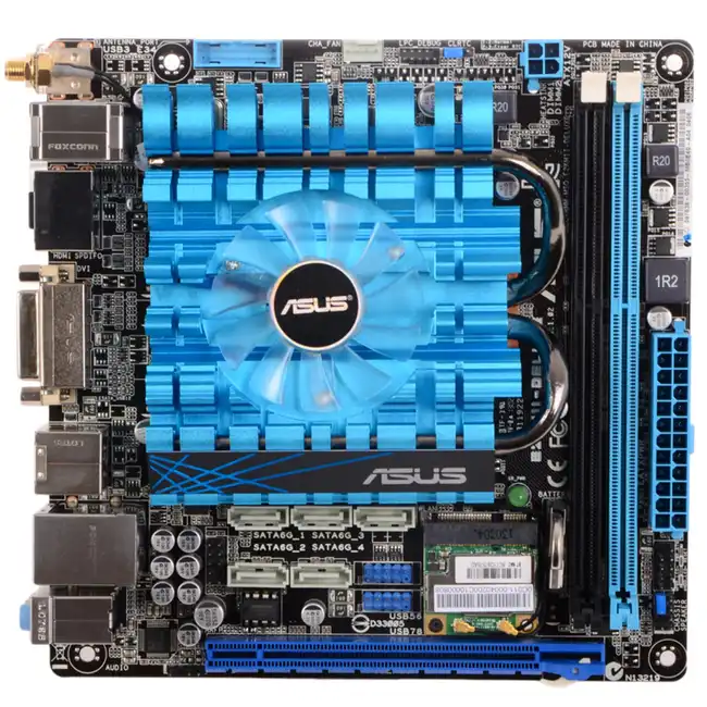 Материнская плата Asus E2KM1I-DELUXE 90MB0E40-M0EAY0 (Mini-iTX, AMD AM2)