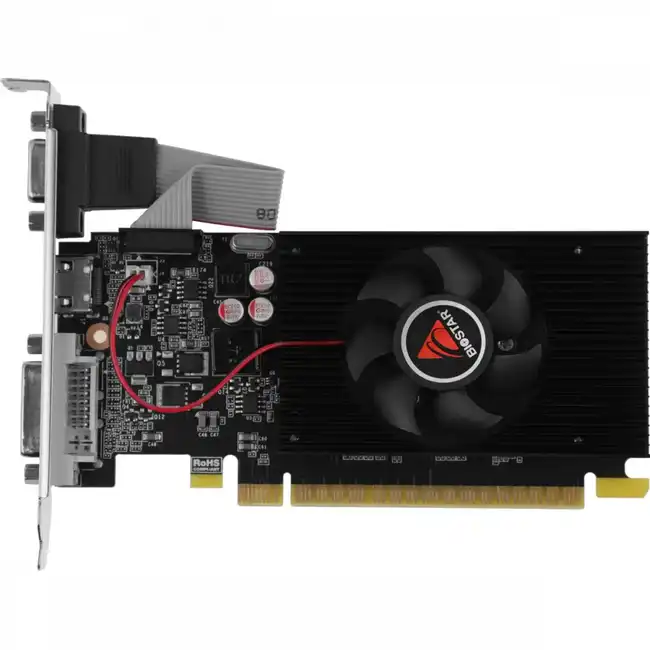 Видеокарта BIOSTAR GeForce GT 710 GT710-2GB D3 LP VN7103THX6 (2 ГБ)