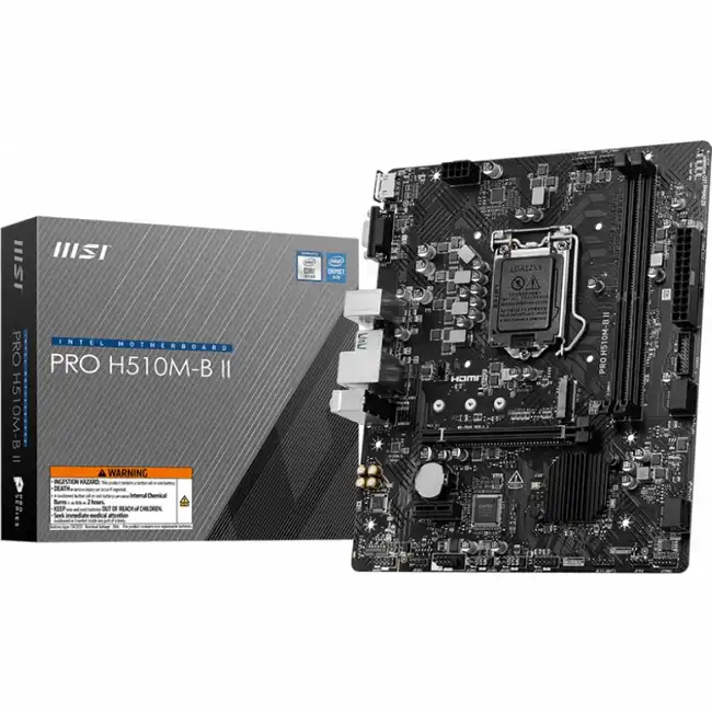 Материнская плата MSI PRO H510M-B PRO H510M-B II (Micro-ATX, LGA 1200)