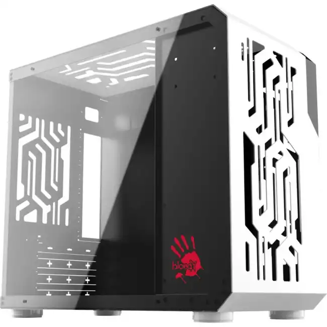 Корпус Bloody BD-CC110 White BD-CC110-WH (Игровые, Mini-Tower)