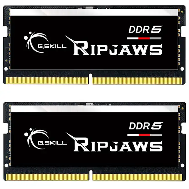 ОЗУ G.Skill RipJaws F5-5600S4040A16GX2-RS (SO-DIMM, DDR5, 32 Гб (2 х 16 Гб), 5600 МГц)