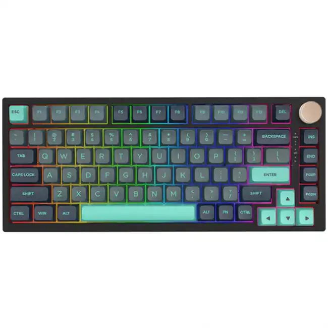Клавиатура VGN N75RGB Caribbean Blue Tactile 30270 (Проводная, USB)