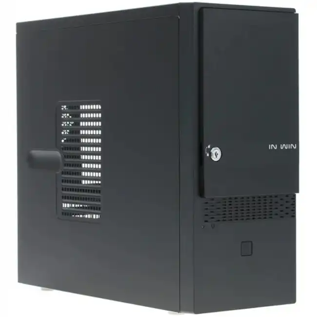 Корпус Powerman EC046BL PM-450ATX 6195402 (Бюджетные, Midi-Tower)