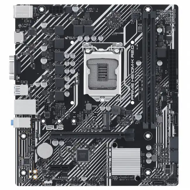 Материнская плата Asus PRIME H510M-K R2.0 DDR4 (Micro-ATX, LGA 1200)