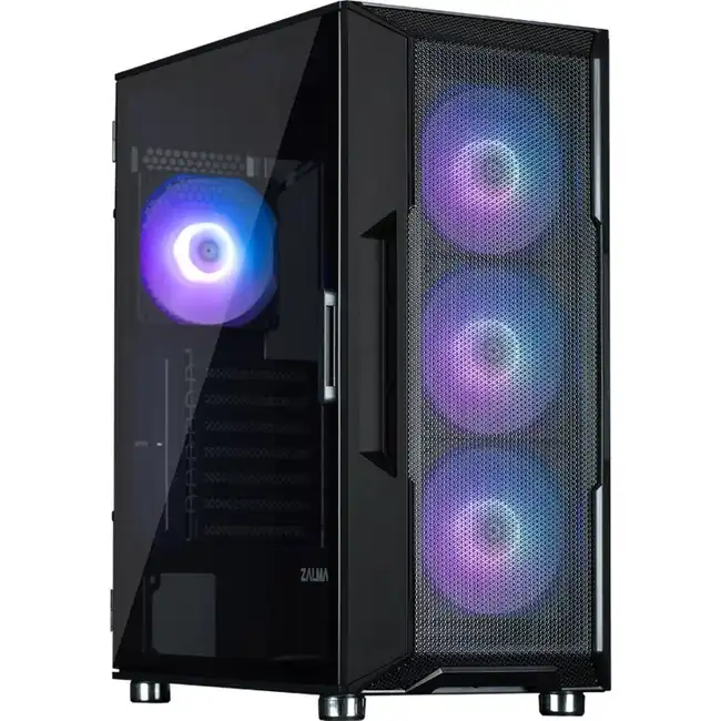 Корпус Zalman i3 NEO ARGB Black (Игровые, Midi-Tower)