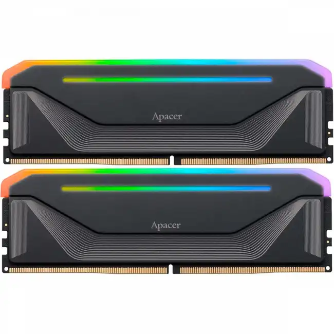 ОЗУ Apacer NOX RGB AH5U32G64C652NBAA-2 (DIMM, DDR5, 32 Гб (2 х 16 Гб), 6400 МГц)