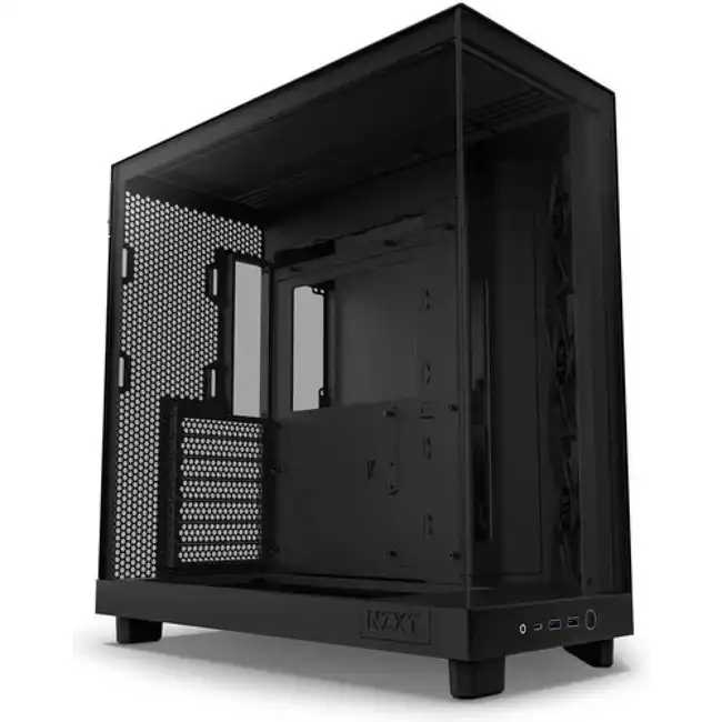 Корпус NZXT H6 Flow Black CC-H61FB-01 (Игровые, Midi-Tower)