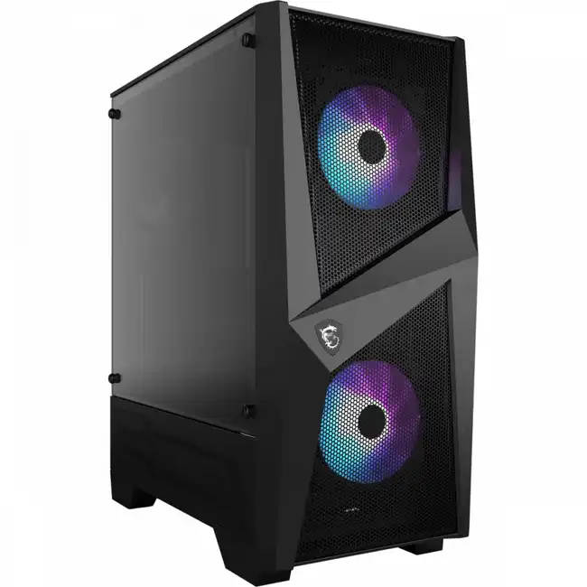 Корпус MSI MAG FORGE 100R Black 306-7G03R21-809 / 306-7G03R43-HH9 (Игровые, Midi-Tower)