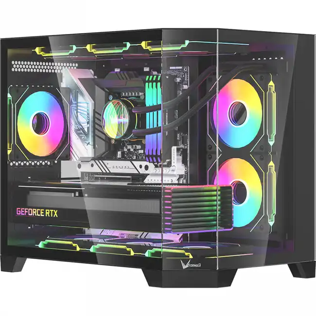 Корпус Formula Crystal Z6M Floe Black CRYSTAL Z6M FLOE (Игровые, Midi-Tower)