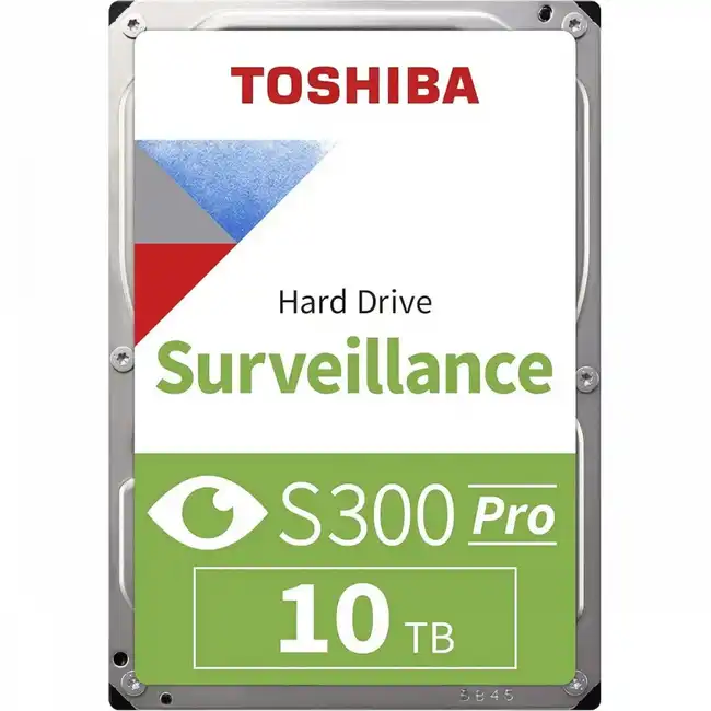 Внутренний жесткий диск Toshiba MD10ADA10TV Surveillance S300 Pro (HDD (классические), 10 ТБ, 3.5 дюйма, SATA)