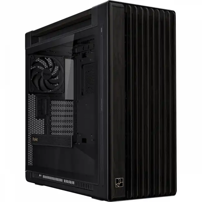Корпус Asus ProArt PA602 Wood Edition Tempered Glass Panel Black PROART PA602 WOOD TG PWM BLACK (Имиджевые, Midi-Tower)