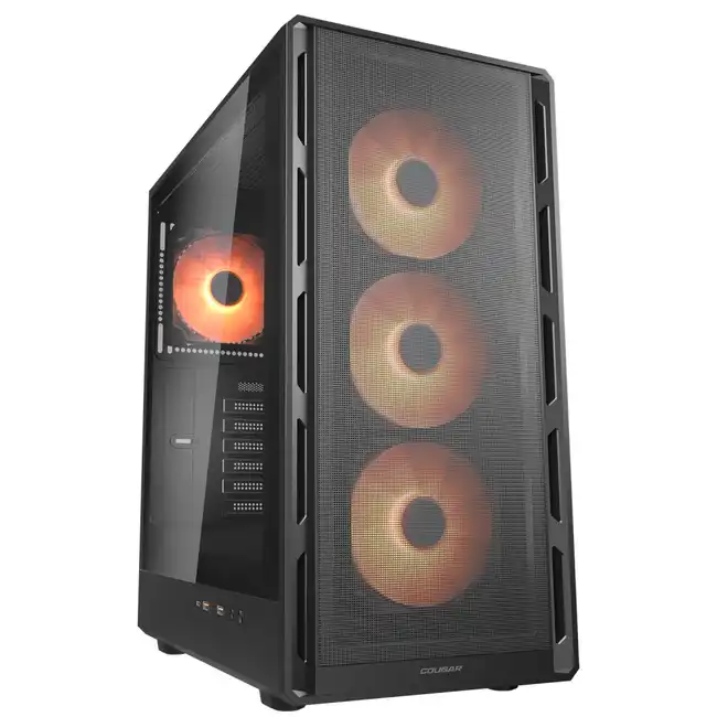 Корпус Cougar Airface Pure Pro Black CGR-2GA5B-P (Игровые, Midi-Tower)