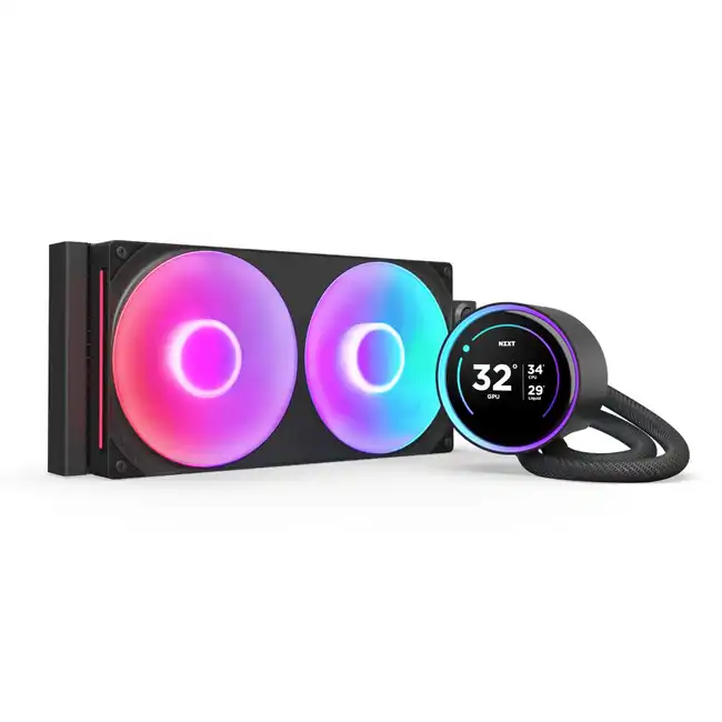 Охлаждение NZXT Kraken Elite 280 RGB V2 Black RL-KR28E-B2 (Для процессора)