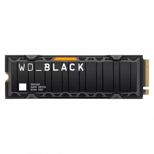 Внутренний жесткий диск Western Digital BLACK SN850X WDS200T2X0E-00BCA0 (SSD (твердотельные), 2 ТБ, M.2, PCIe)