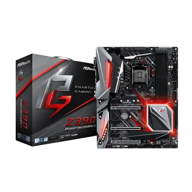 Материнская плата ASRock Z390 PHANTOM GAMING 6 Z390PHANTOMGAMING6 (ATX, LGA 1151)