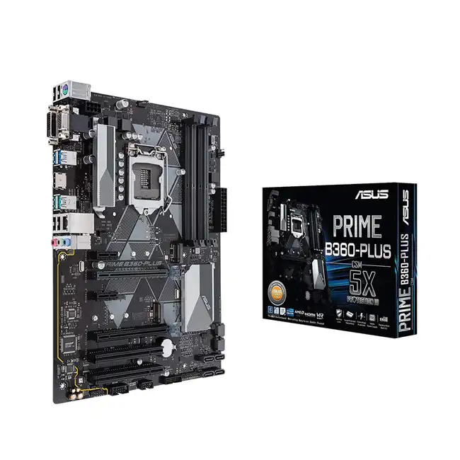 Материнская плата Asus PRIME B360-PLUS/CSM RTL (ATX, LGA 1151)