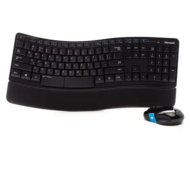 Клавиатура + мышь Microsoft Wireless Desktop Sculpt Comfort USB Retail L3V-00017