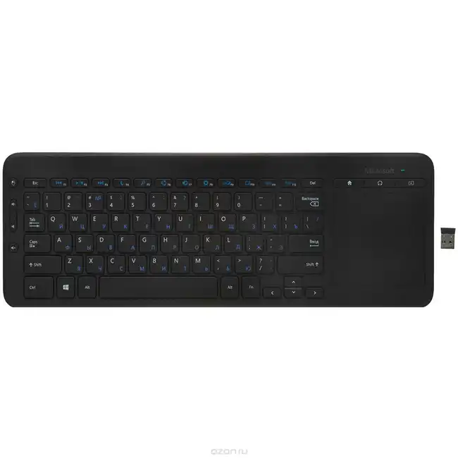 Клавиатура Microsoft All-in-One Беспроводная  + карта 300RUB в подарок! N9Z-00018-P