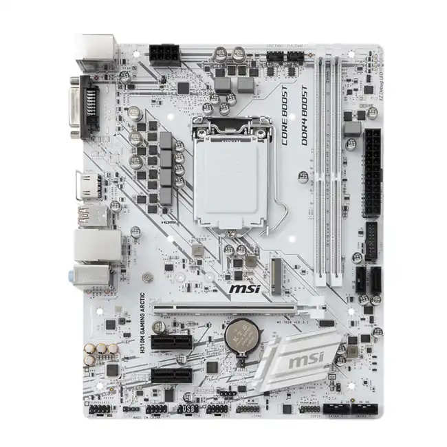 Материнская плата MSI H310M GAMING ARCTIC H310MGAMINGARCTIC (micro-ATX, LGA 1151)