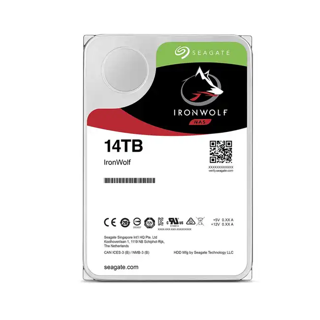 Внутренний жесткий диск Seagate ST14000VN0008 (HDD (классические), 14 ТБ, 3.5 дюйма, SATA)
