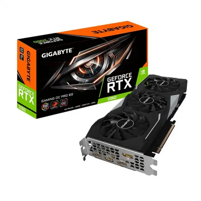 Видеокарта Gigabyte RTX 2060 6GB GV-N2060GAMINGOC-6GD