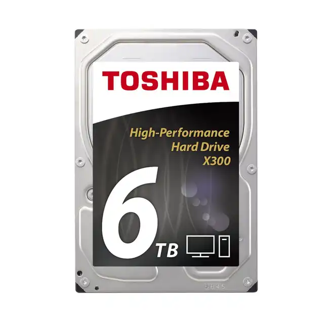Внутренний жесткий диск Toshiba X300 6TB SATA 3.5" 7200RPM 128Mb HDWE160EZSTA (HDD (классические), 6 ТБ, 3.5 дюйма, SATA)