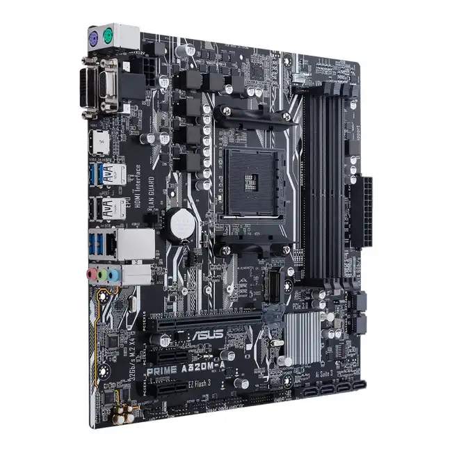 Материнская плата Asus PRIME A320M-A 90MB0VA0-M0EAY0 (micro-ATX, AMD AM4)