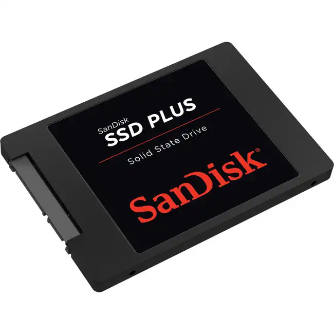 Внутренний жесткий диск SanDisk Твердотельный накопитель SSD PLUS 240GB SATA 2.5” SDSSDA-240G-G25 (SSD (твердотельные), 240 ГБ, 2.5 дюйма, SATA)