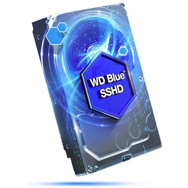 Внутренний жесткий диск Western Digital Blue SSHD 4TB (8GB) SATA 3.5" 5400RPM 64Mb WD40E31X (SSHD, 4 ТБ, 3.5 дюйма, SATA)