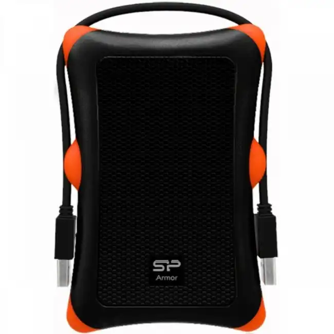 Внешний жесткий диск Silicon Power внешний жёсткий 1TB USB 3.1 2.5" SP010TBPHDA30S3K (1 ТБ)