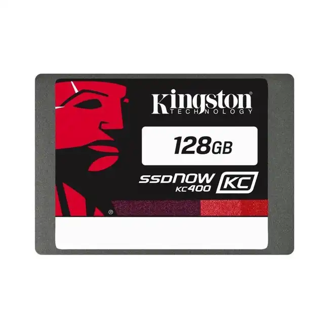 Внутренний жесткий диск Kingston SSD KC400 Drive 128GB SATA 2.5" SKC400S37/128G (SSD (твердотельные), 128 ГБ, 2.5 дюйма, SATA)