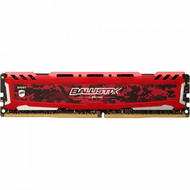 ОЗУ Crucial Ballistix Sport LT Red BLS16G4D32AESE (DIMM, DDR4, 16 Гб, 3200 МГц)