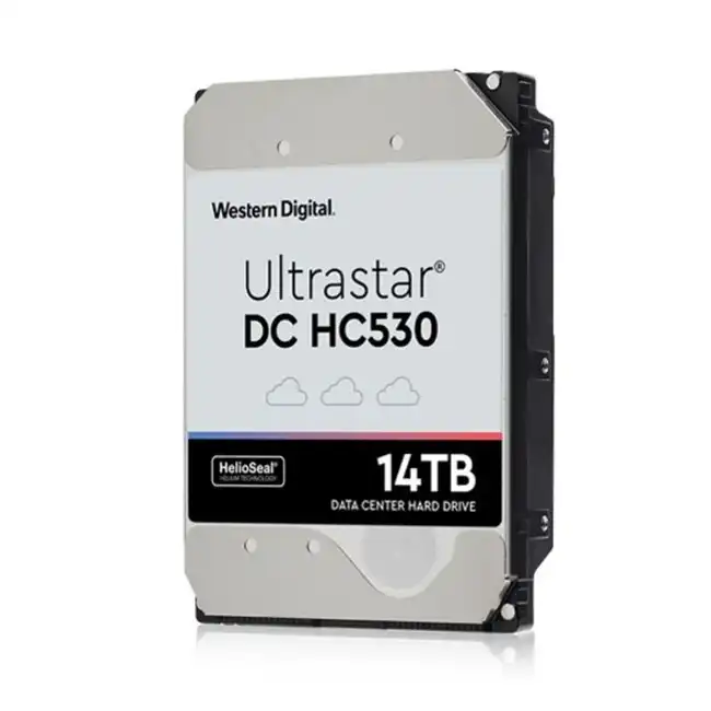 Внутренний жесткий диск Western Digital Ultrastar DC HC530 WUH721414AL5204 (0F31052) (HDD (классические), 14 ТБ, 3.5 дюйма, SAS)
