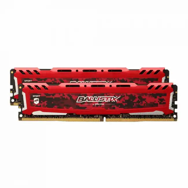 ОЗУ Crucial Ballistix Sport LT Red BLS2K16G4D30AESE (DIMM, DDR4, 32 Гб (2 х 16 Гб), 3000 МГц)