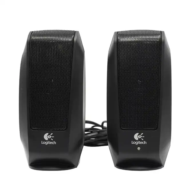 Компьютерные колонки Logitech Audio System 2.0 S120 (Черный)