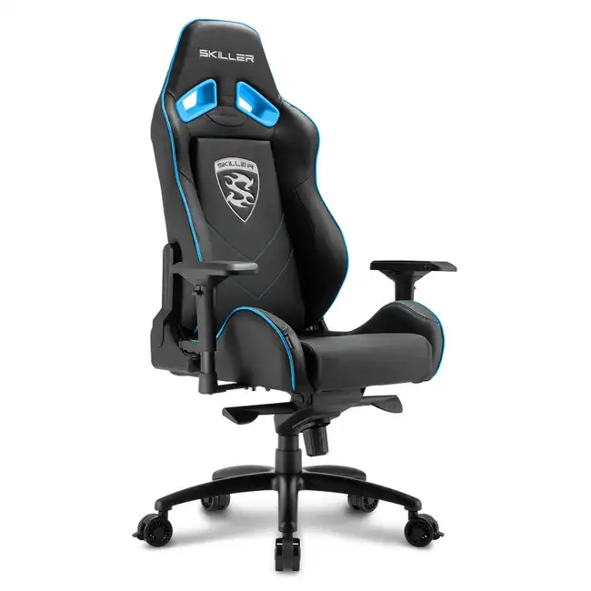 Компьютерный стул Sharkoon Skiller SGS3 Black/Blue SKILLER SGS3 BK/BU