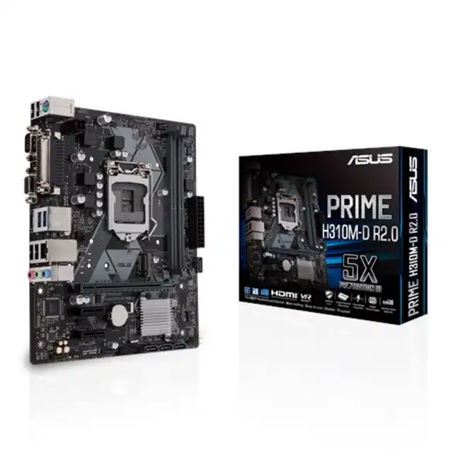 Материнская плата Asus PRIME H310M-D R2.0 90MB0YZ0-M0EAY0 (micro-ATX, LGA 1151)