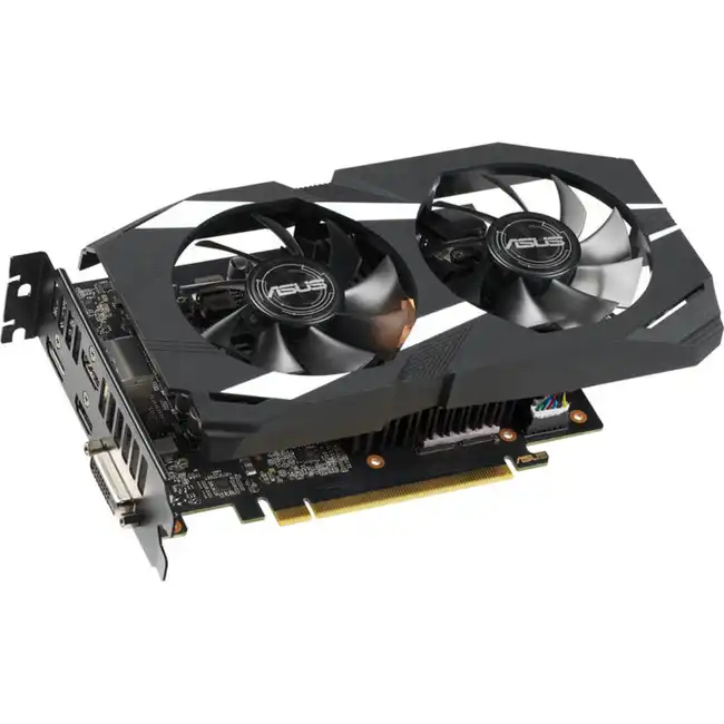 Видеокарта Asus GeForce GTX 1660 Ti DUAL-GTX1660TI-6G (6 ГБ)