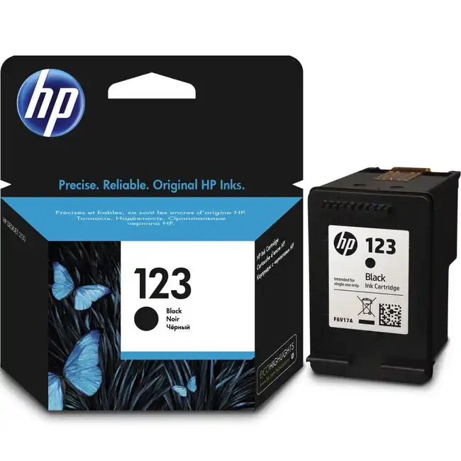 Струйный картридж HP №123 Черный F6V17AE