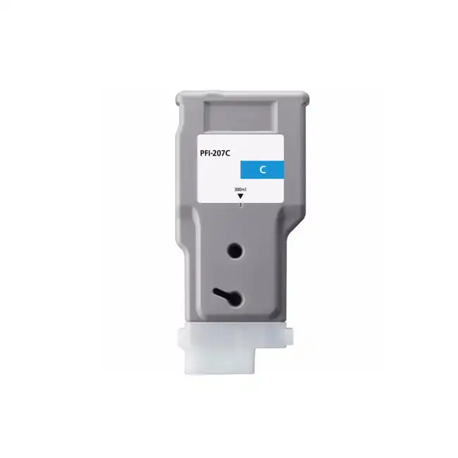 Струйный картридж Canon PFI-207 C Голубой 300 мл 8790B001