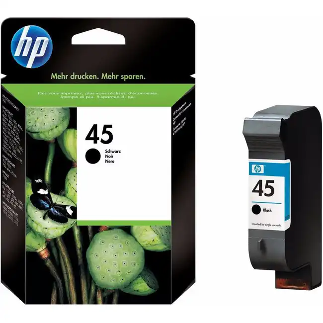 Струйный картридж HP №45 Большой, Черный 51645AE