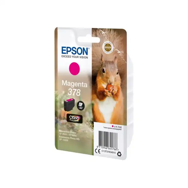 Струйный картридж Epson Claria Photo HD Ink Magenta C13T37834020