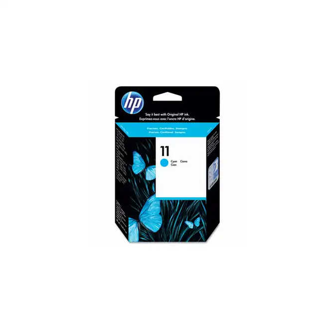 Струйный картридж HP №11, Оригинальный струйный картридж HP, Голубой C4836A