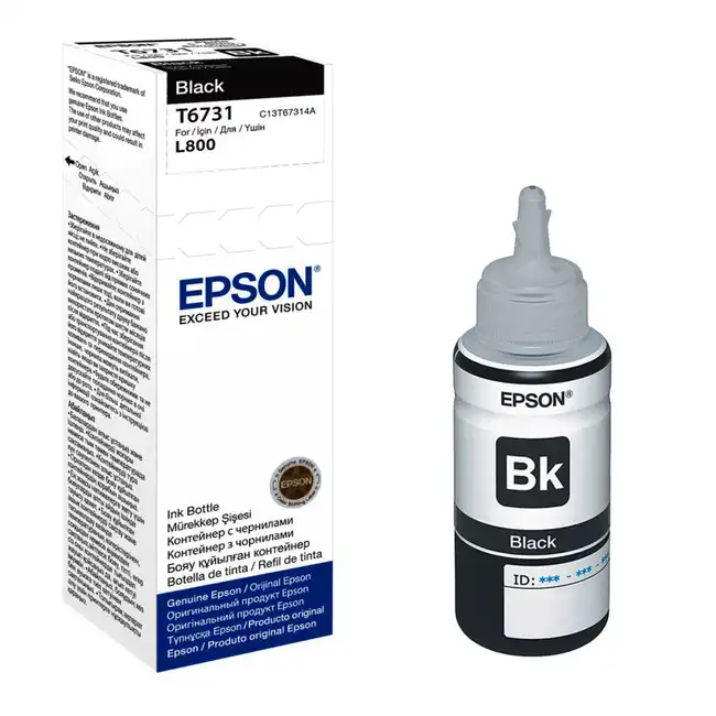 Струйный картридж Epson T6731 Черный C13T67314A