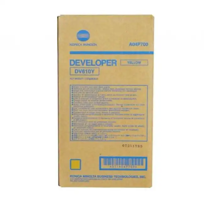 Девелопер Konica Minolta DV-610Y Yellow A04P700
