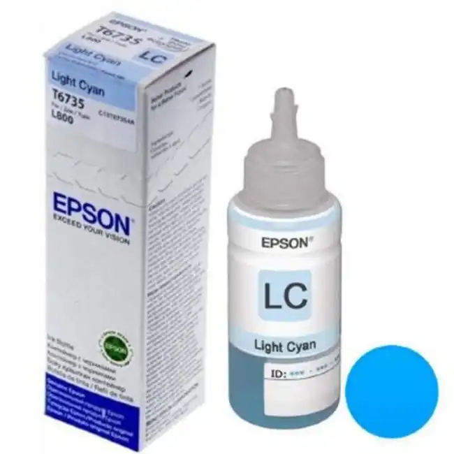Струйный картридж Epson T6735 Light Cyan C13T67354A