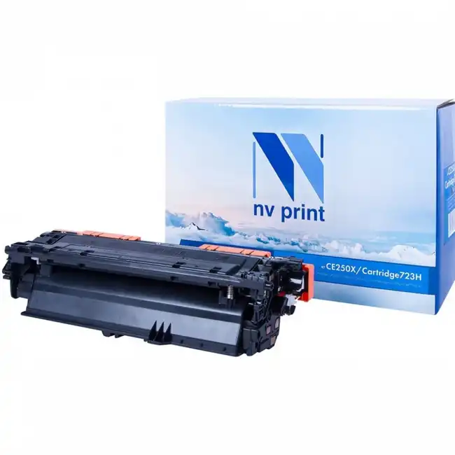 Лазерный картридж NV Print CE250X/723H Black NV-CE250X/723HBk