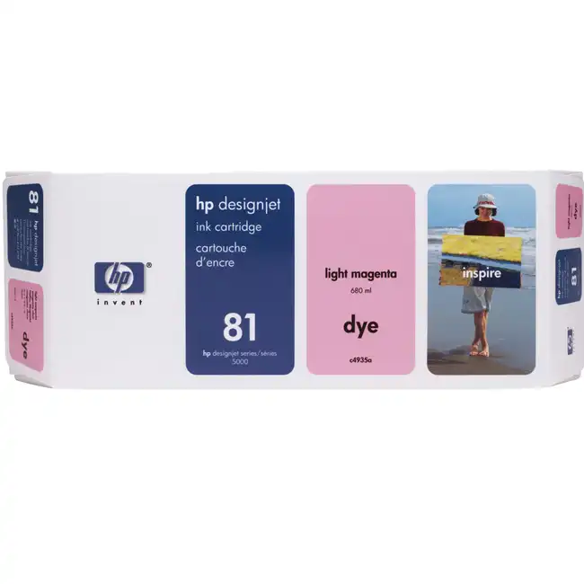 Картридж для плоттеров HP 81 светло пурпурный C4935A